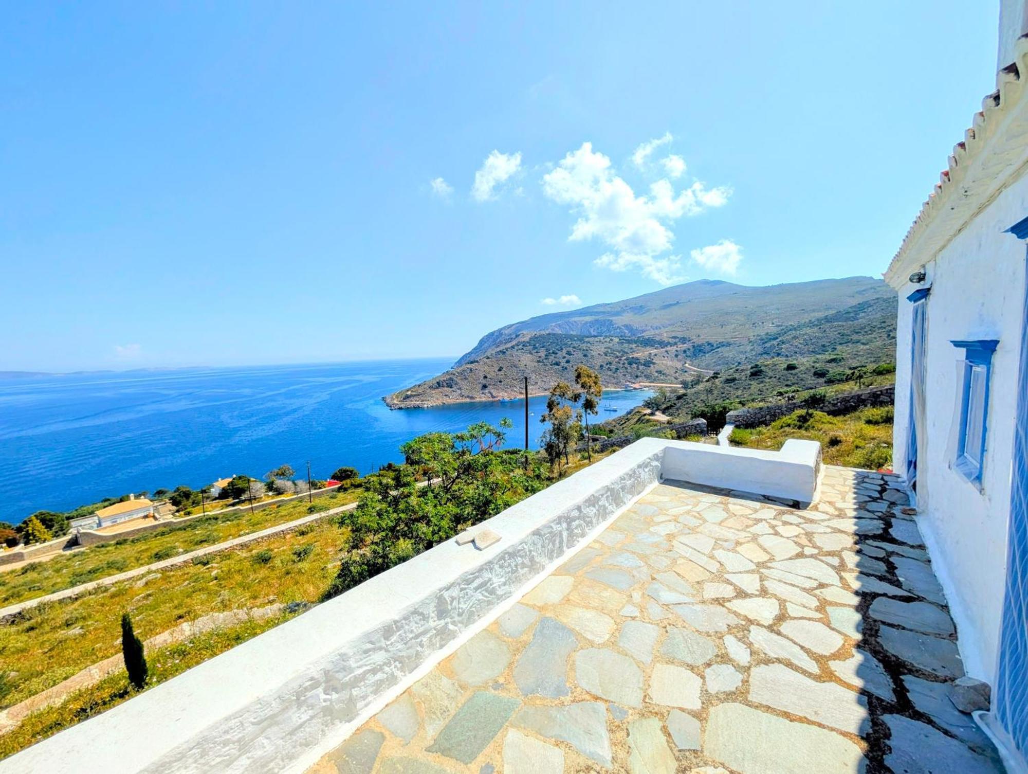 Blue Horizon Villa Hydra  Luaran gambar